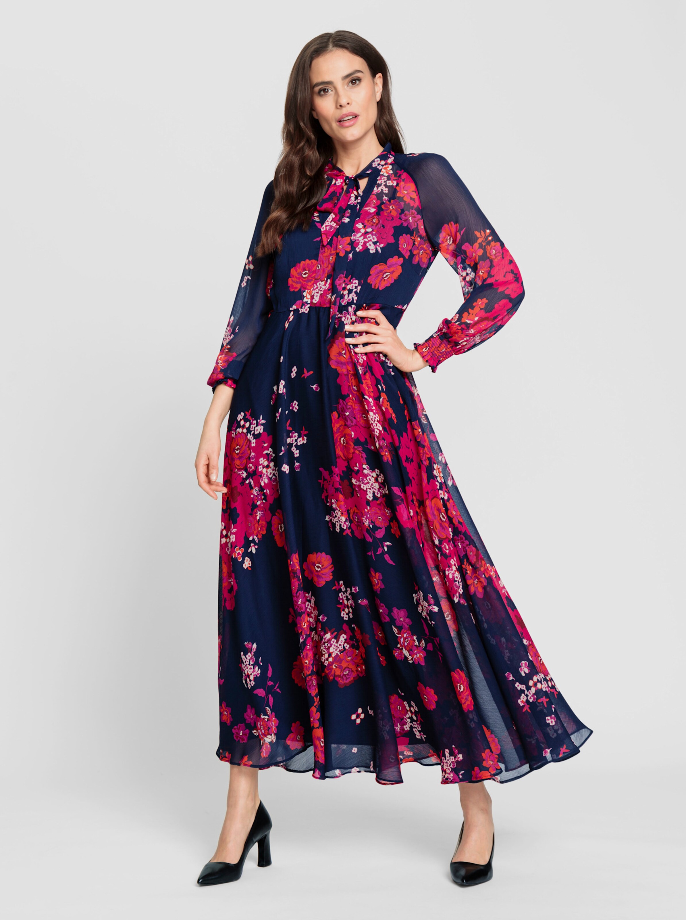 Druck-Kleid