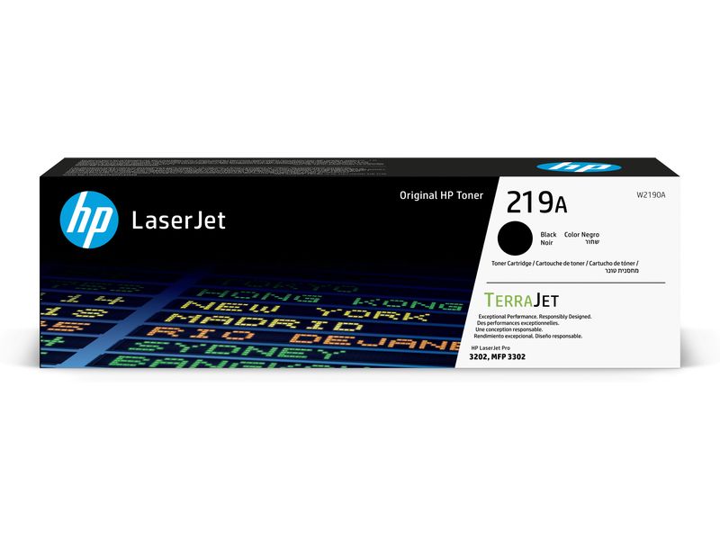 HP Toner 219A (W2190A) Black Druckerpatrone, Schwarz