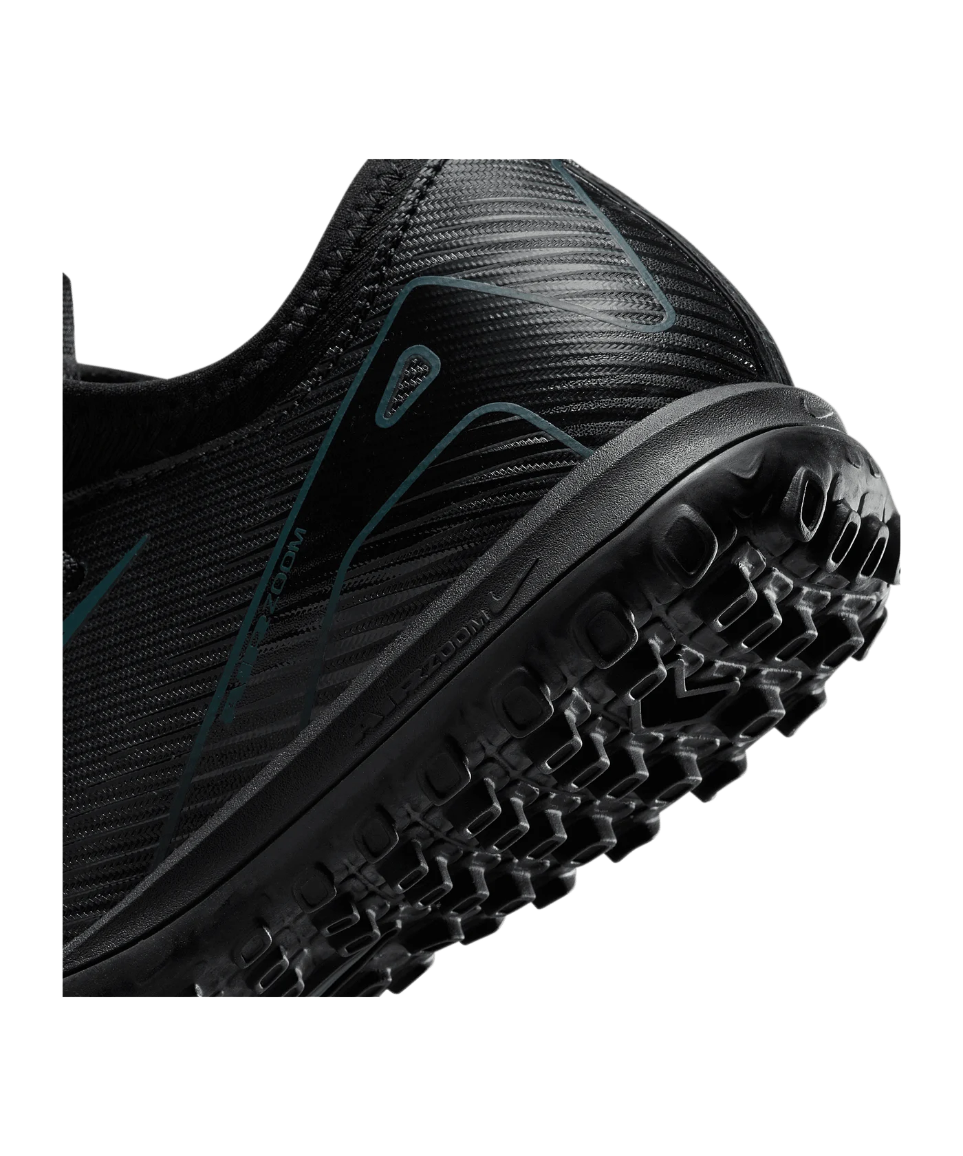 Nike Jr Air Zoom Mercurial Vapor XVI Academy IN Shadow Kids Schwarz F002