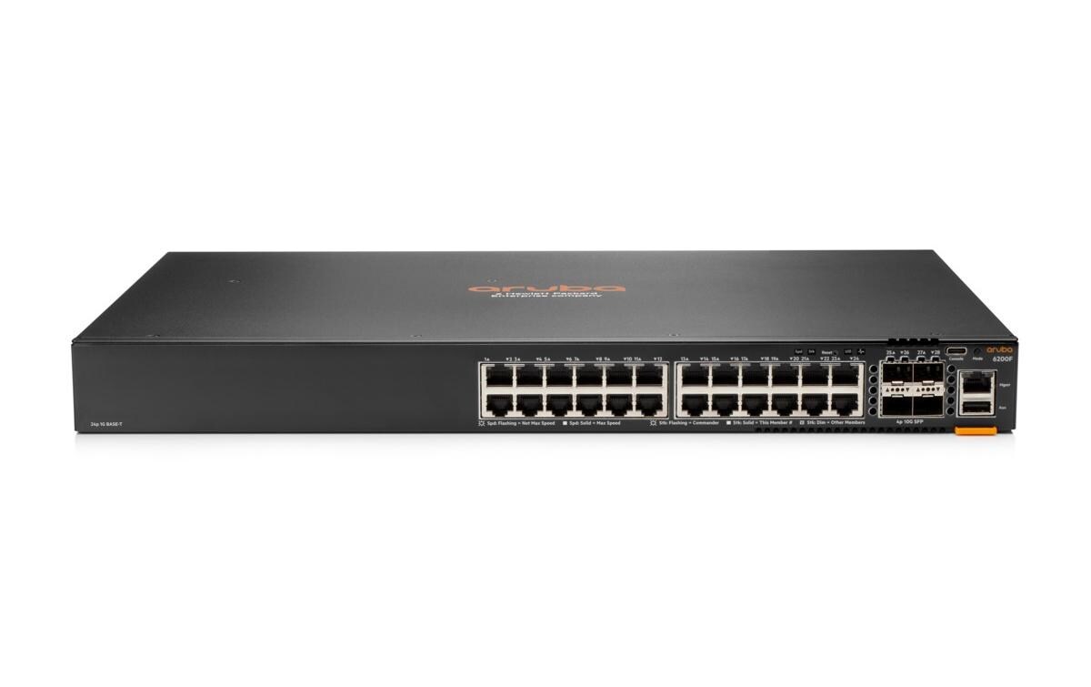 Switch CX 6200F 24G 28 Port<br>Aruba CX 6200 Switch-Serie