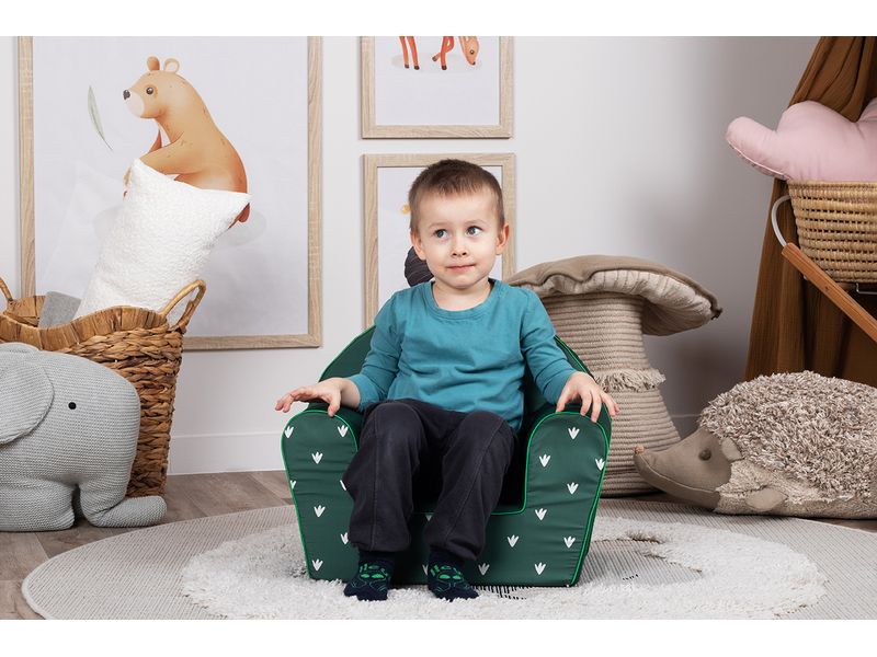Knorrtoys Kindersessel Green frog Sessel mit niedlichem Motiv