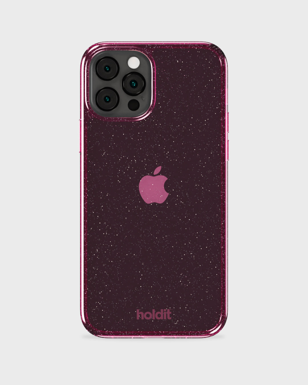 Holdit  Glitter iPhone cover - Pink