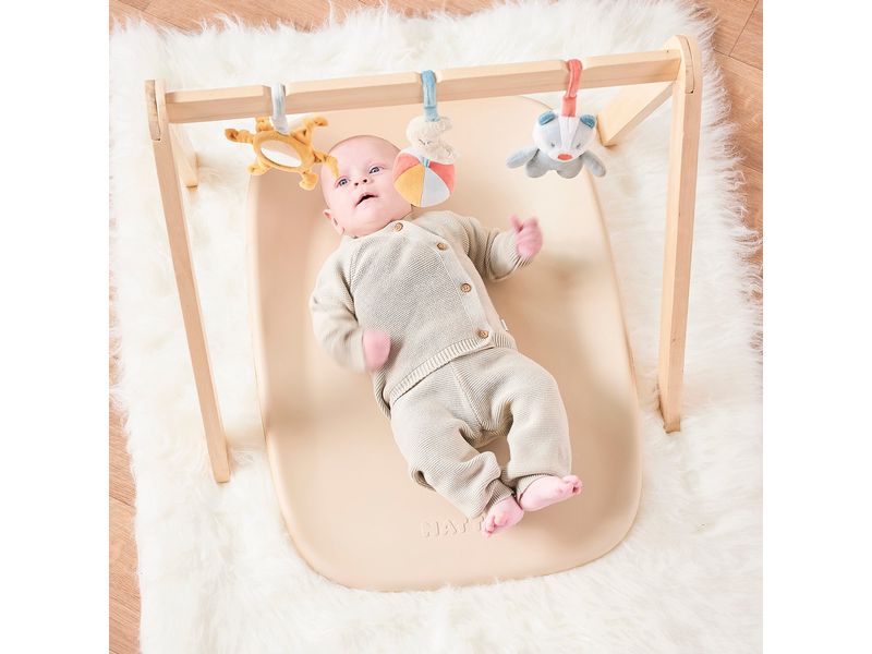NATTOU Wickelplatte Softy Beige 70 x 48 cm Weiche Wickelauflage