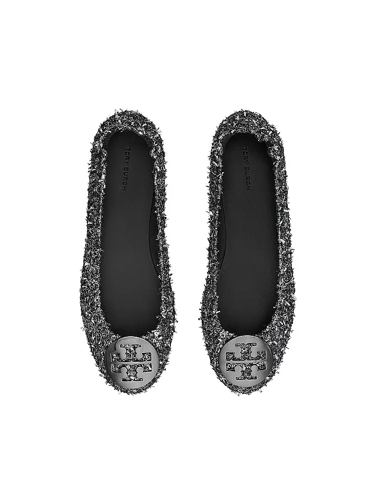 TORY BURCH Ballerina MILLER silber
