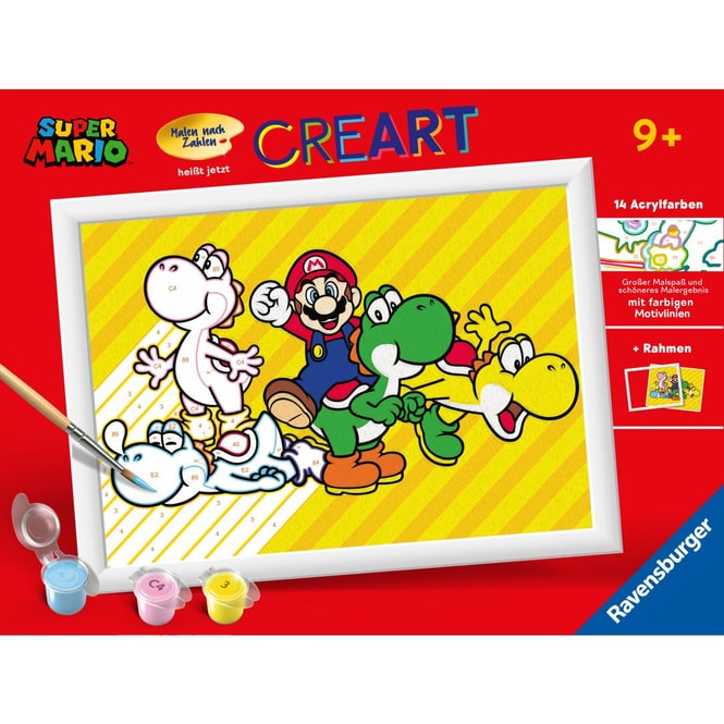 Super Mario - Malen nach Zahlen - CREART®