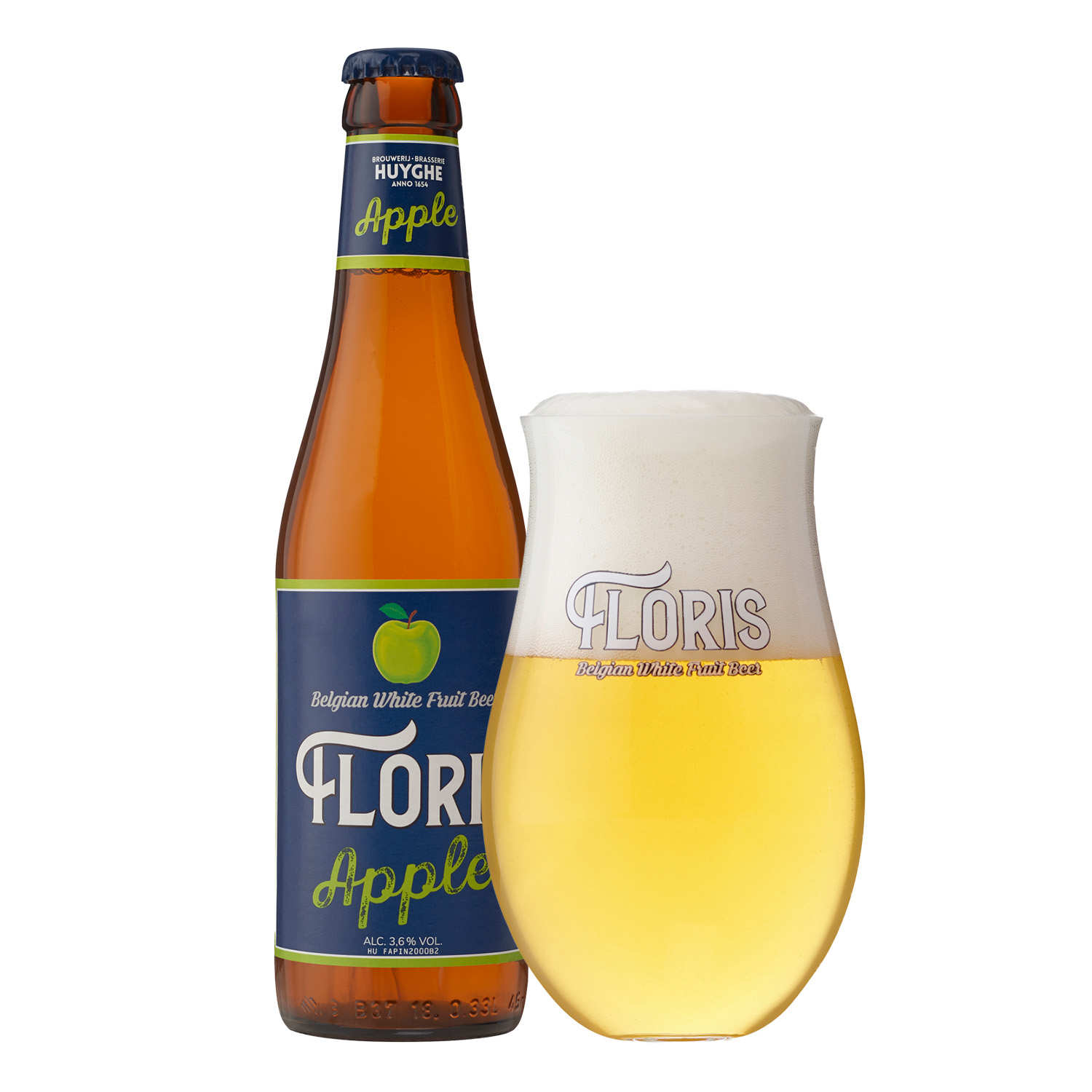 Floris Pomme - Bière blanche belge à la pomme 3.6%