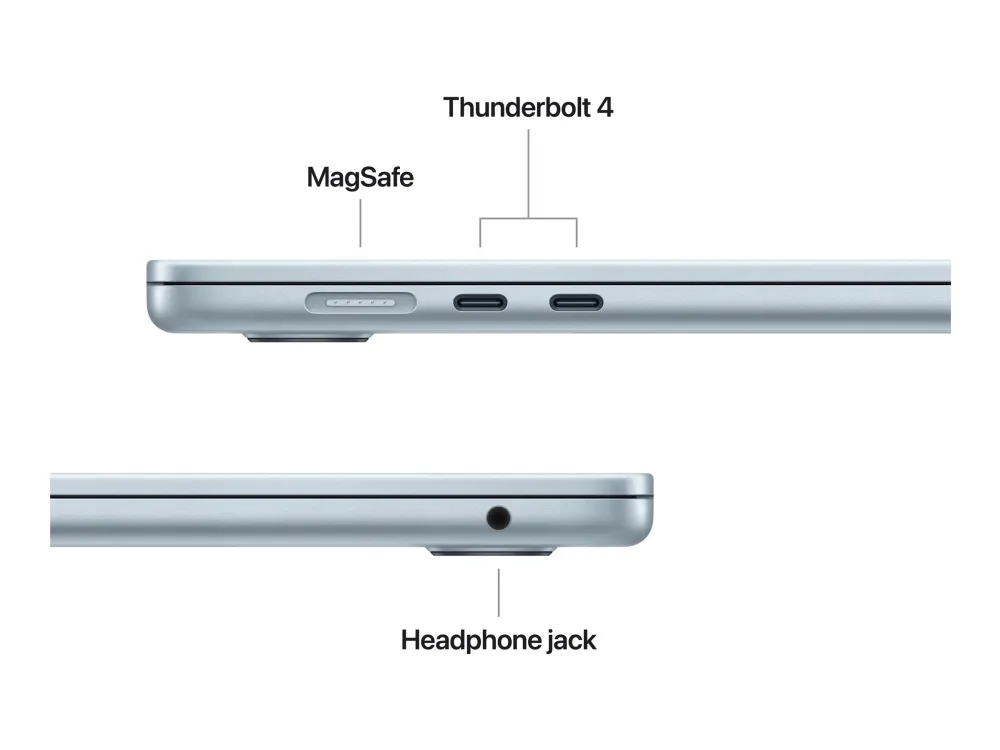 Apple MacBook Air - M4 - Apple M4 10-core - 16 GB RAM - 256 GB SSD - 15.3