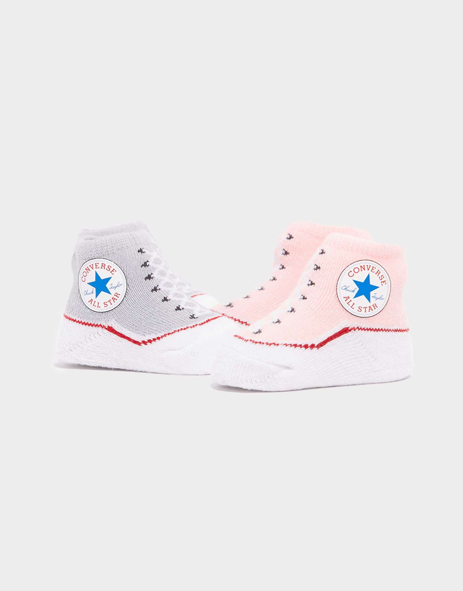 Converse 2 Paires de Chaussettes Chuck Bootie Bébé