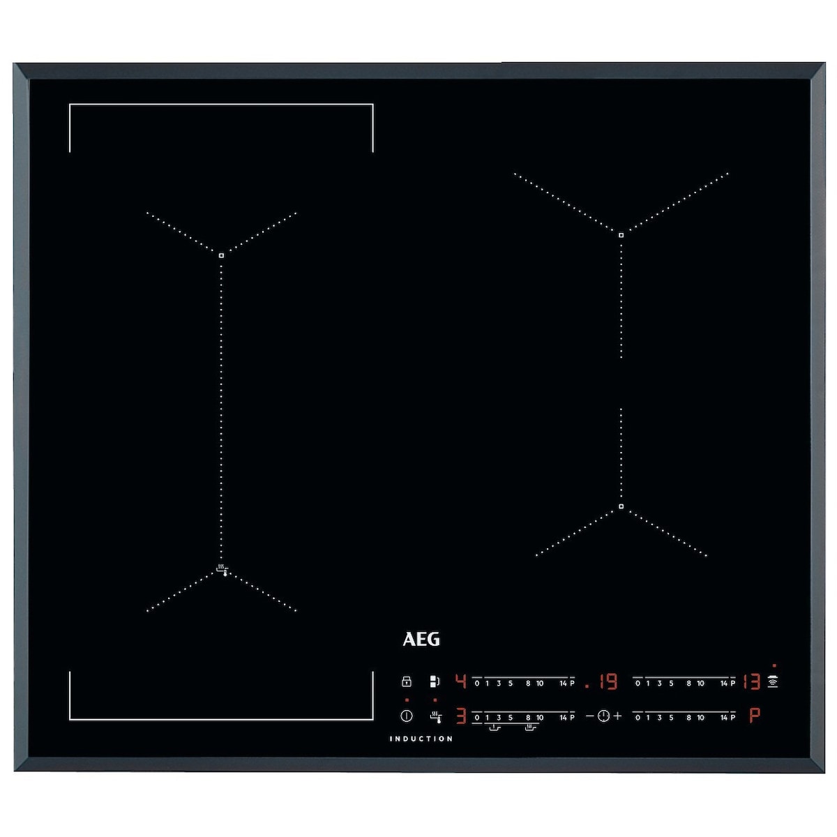 AEG Platetopp IAE64443FB (Sort)