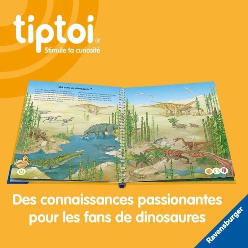 Tiptoi - Dinosaurussen - Educatief Spel - Multicolor - Papier