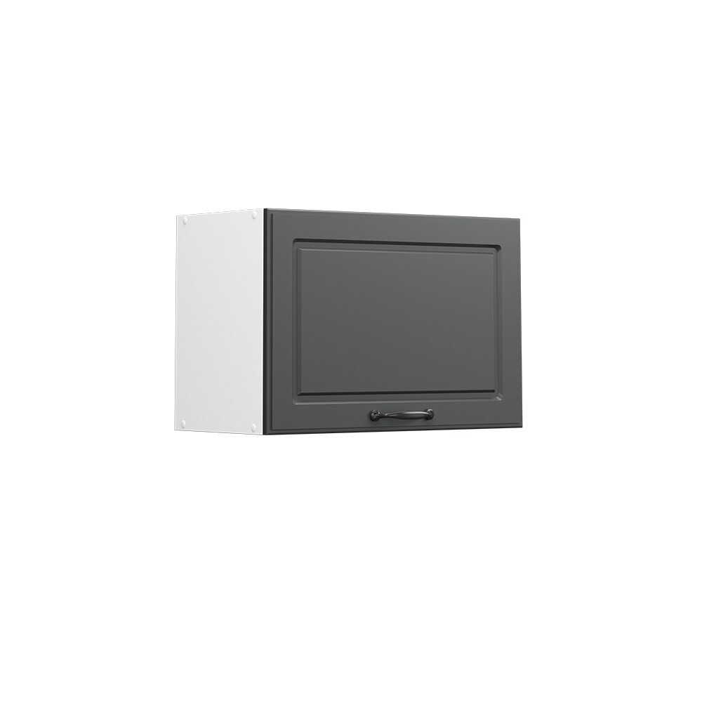 Vicco Hängeschrank Küchenschrank Küchenzeile Landhaus R-Line 60 cm flach Weiß-Anthrazit