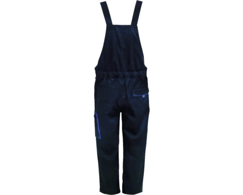 Tuinbroek zwart/blauw maat M
