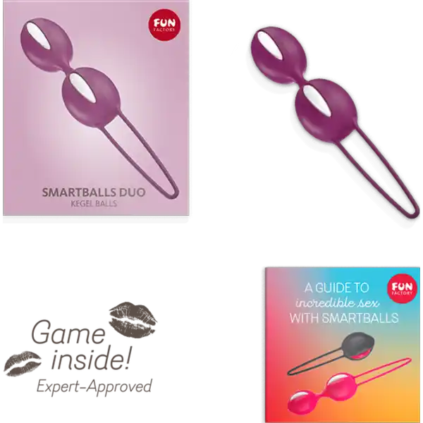 SMARTBALLS DUO white / grape