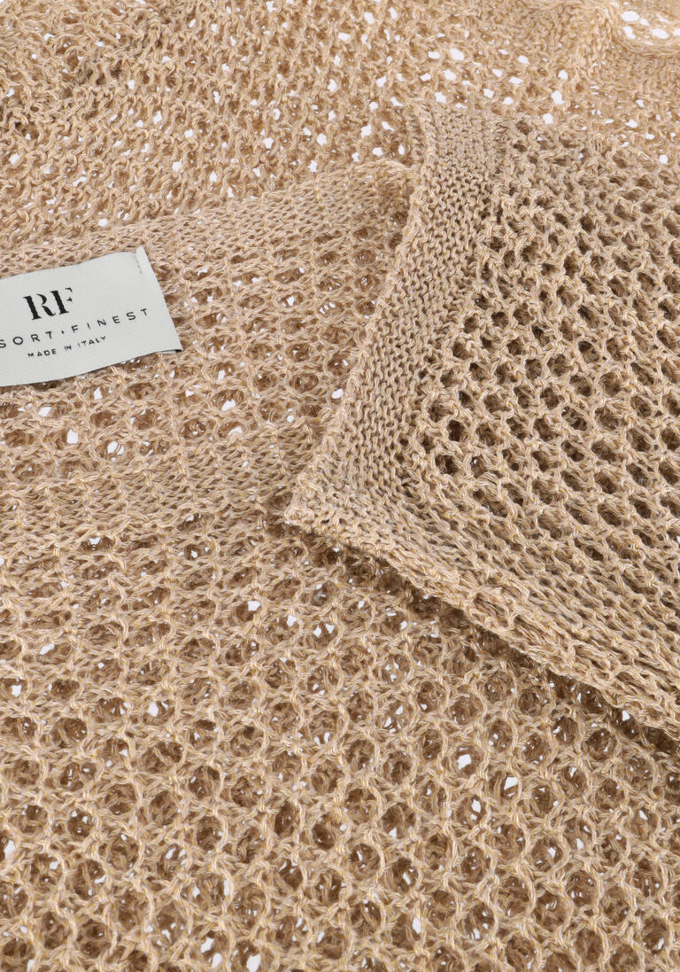 RESORT FINEST beige resort finest trui crochet sweater