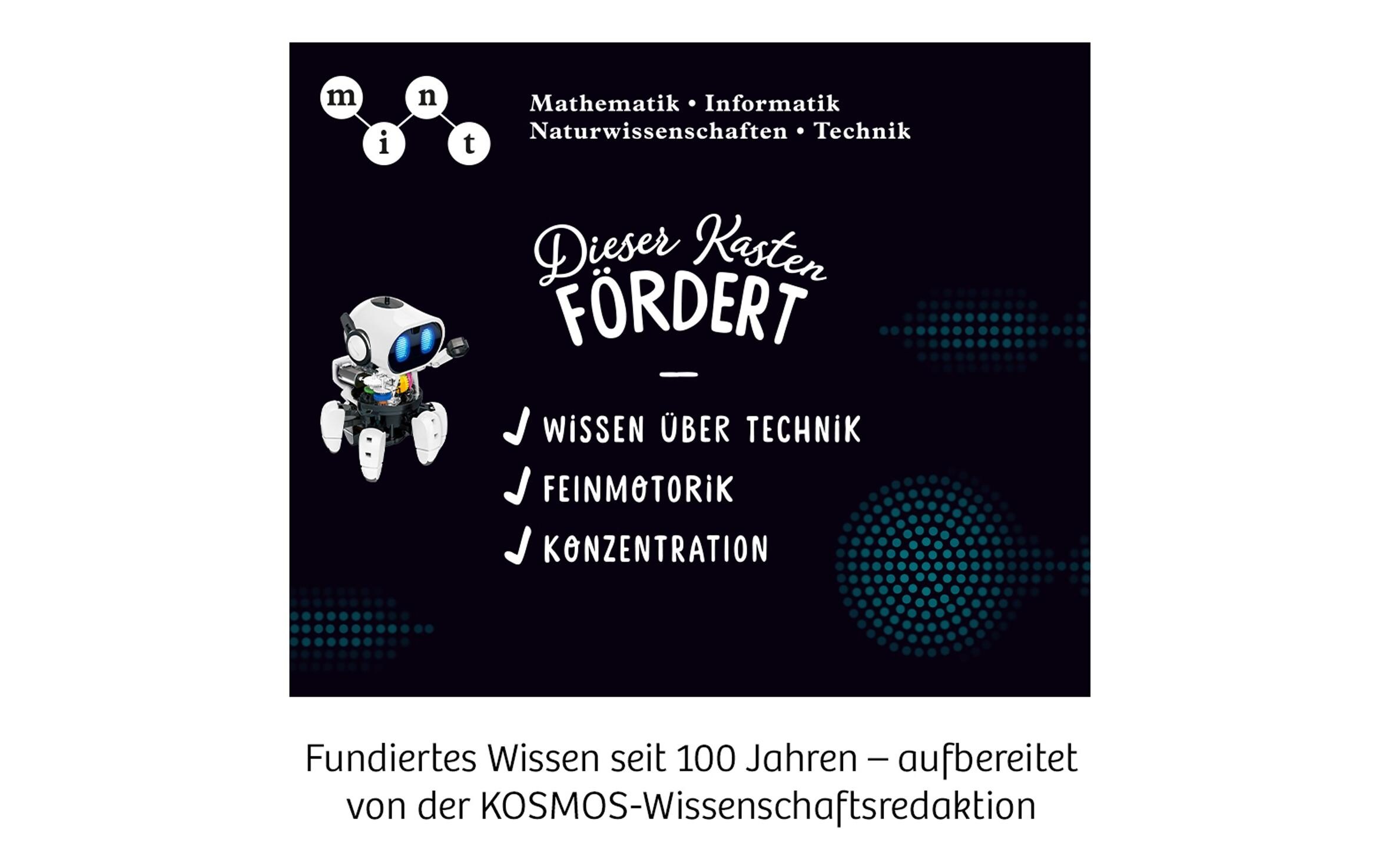 Experimentierkasten Chipz – Dein intelligenter RoboterEin Hightech-Freund mit intelligenten Funktionen
