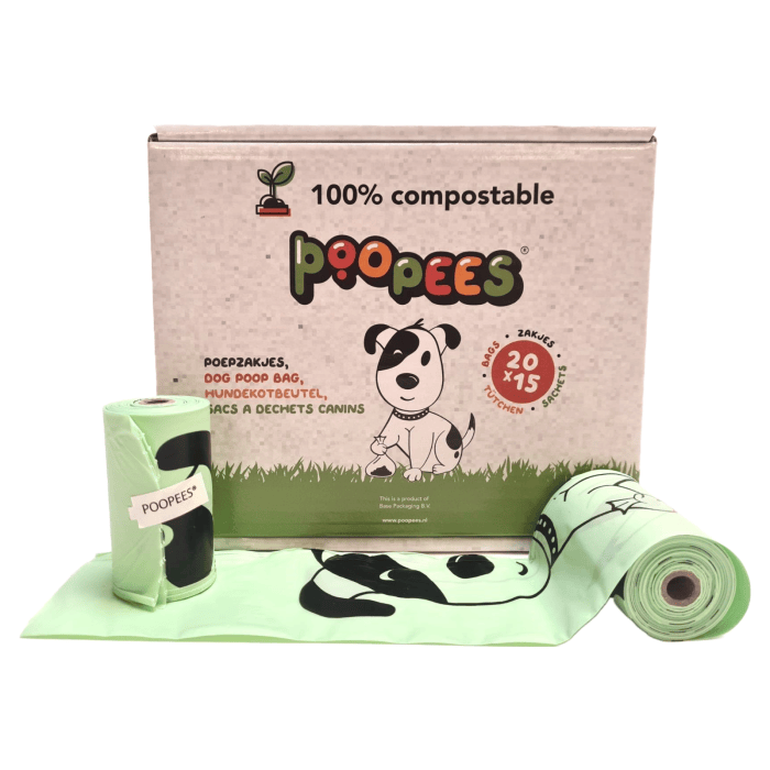 Hondenpoepzakjes Bio Navulset a 300st PooPees (B112433215)