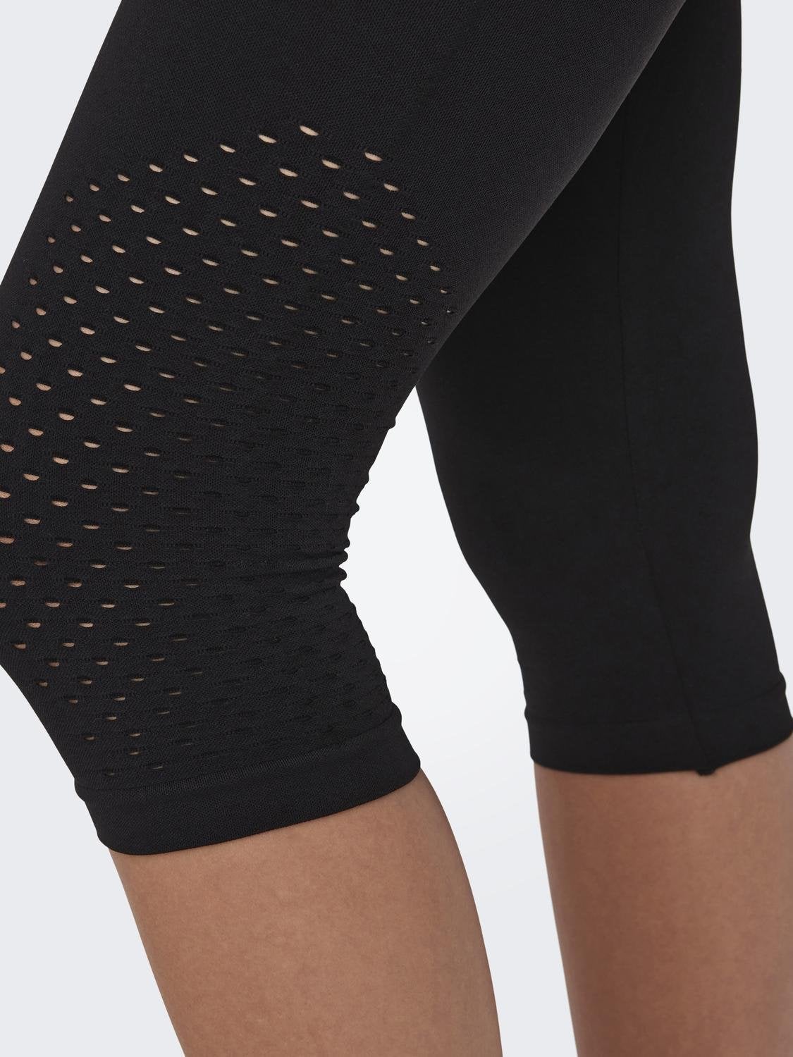 OLMKIA Normal geschnitten Sportleggings Black