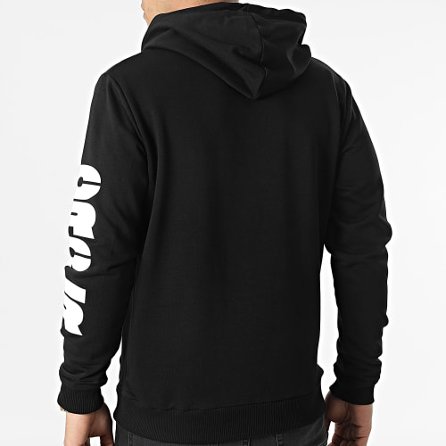 Sweat Capuche Nested Noir Blanc