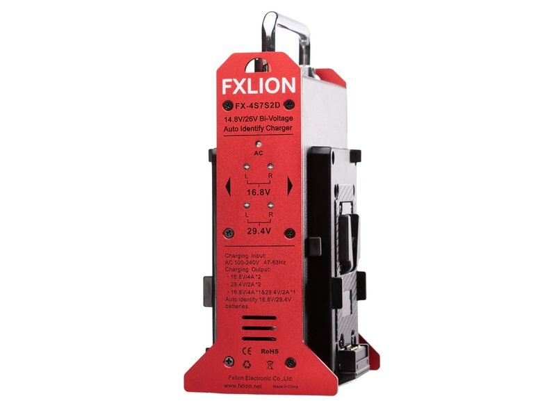 FXLion Ladegerät 2 CH Automatic Voltage Charger Automatisches Zweikanal-Spannungsladegerät