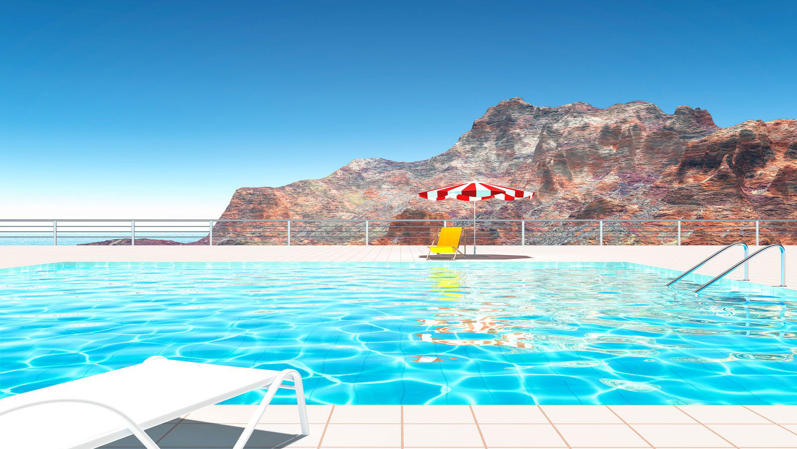Pool 35 by Carl Miller - Limited Edition. Edition of: 100. Signed.