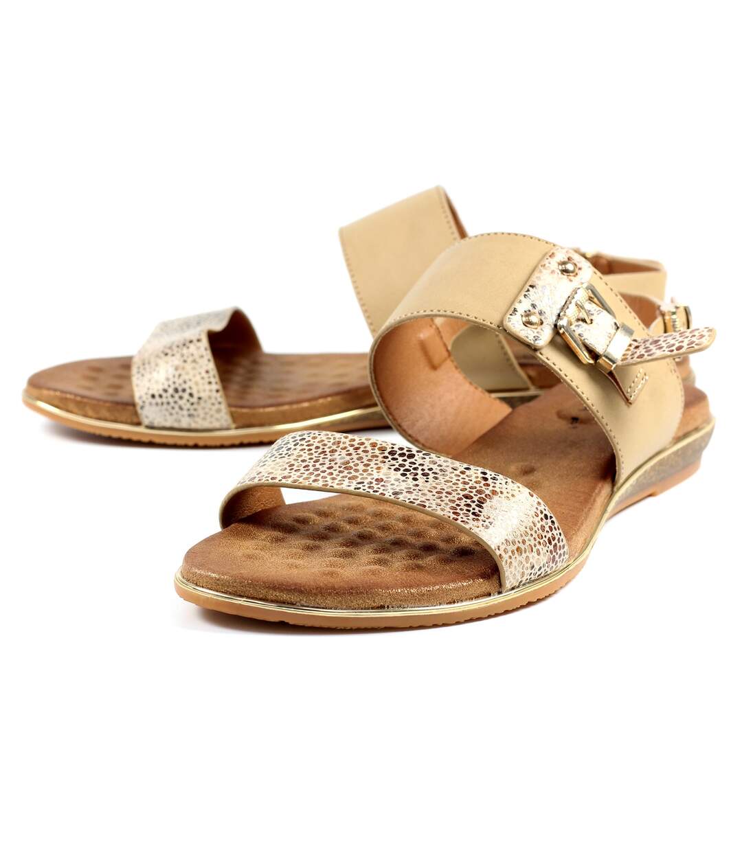 Lunar - Sandales HORTON - Femme (Beige) - UTGS494