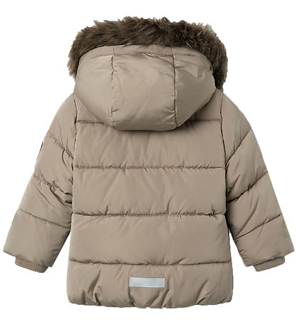 Name It Steppjacke - Fleece - NmmMathew - Desert Taupe