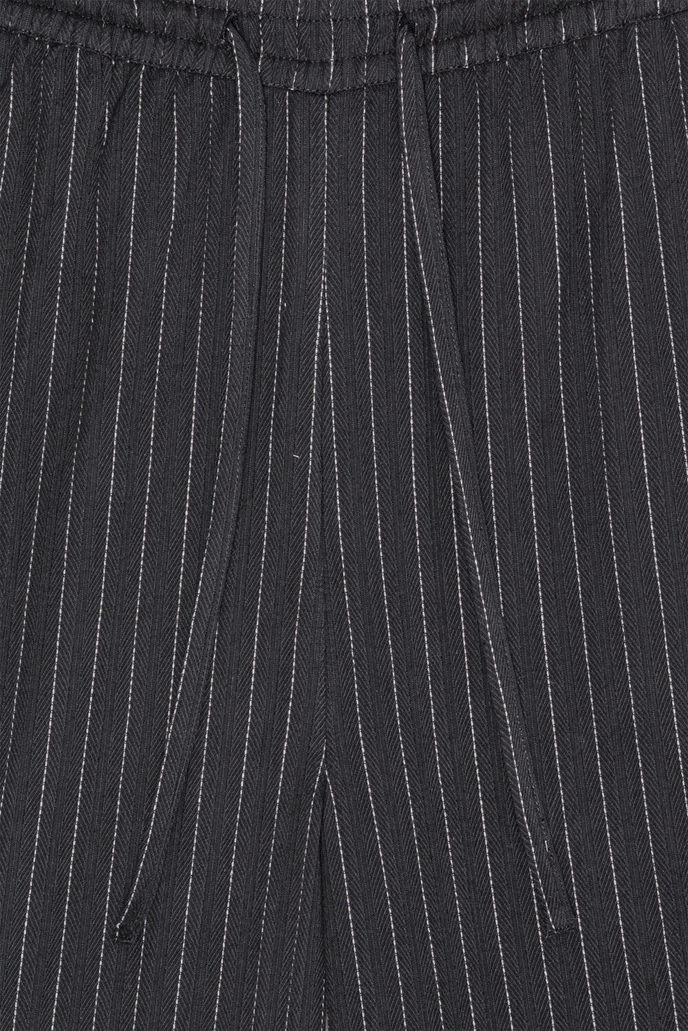 Moshi Moshi Mind  Slow stripe bukser - moonless / taupe