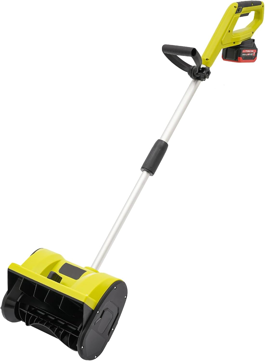 Elektrische Schneefräse 1200W 20V Schneefräse Akku 4.0Ah, 32cm Kehrbreite, Kabellose Elektro-Schneefräse Leicht & Leistungsstark für Hof, Gehweg, Einfahrt