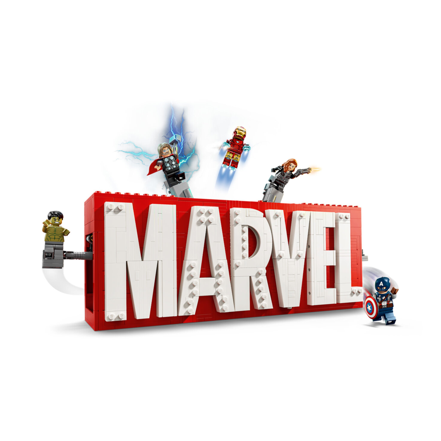LEGO® Marvel 76313: MARVEL Logo & Minifiguren ab 12 Jahren