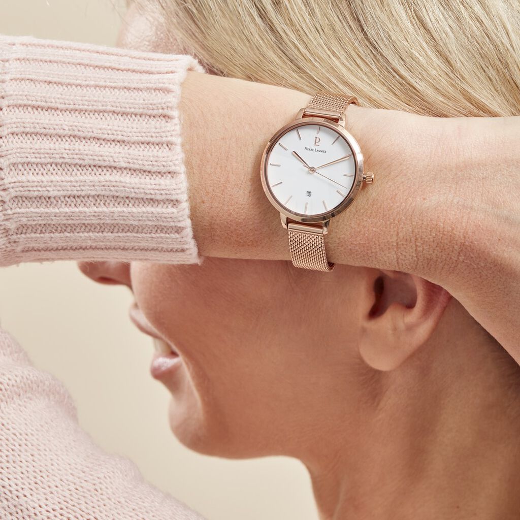 Montre Pierre Lannier Echo Argenté