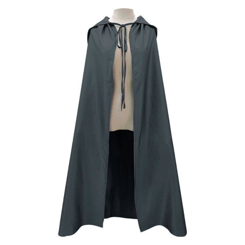 (180cm) Fasnachts Erwachsenen Kostüm Herr der Ringe Gandalf Verkleidung für Motto Partys / Halloween - Grau