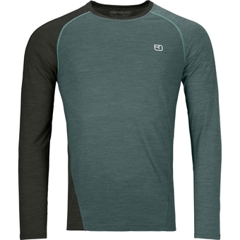 Ortovox 120 Cool Tec Fast Upward Langarmshirt Dark Arctic Grey Herren