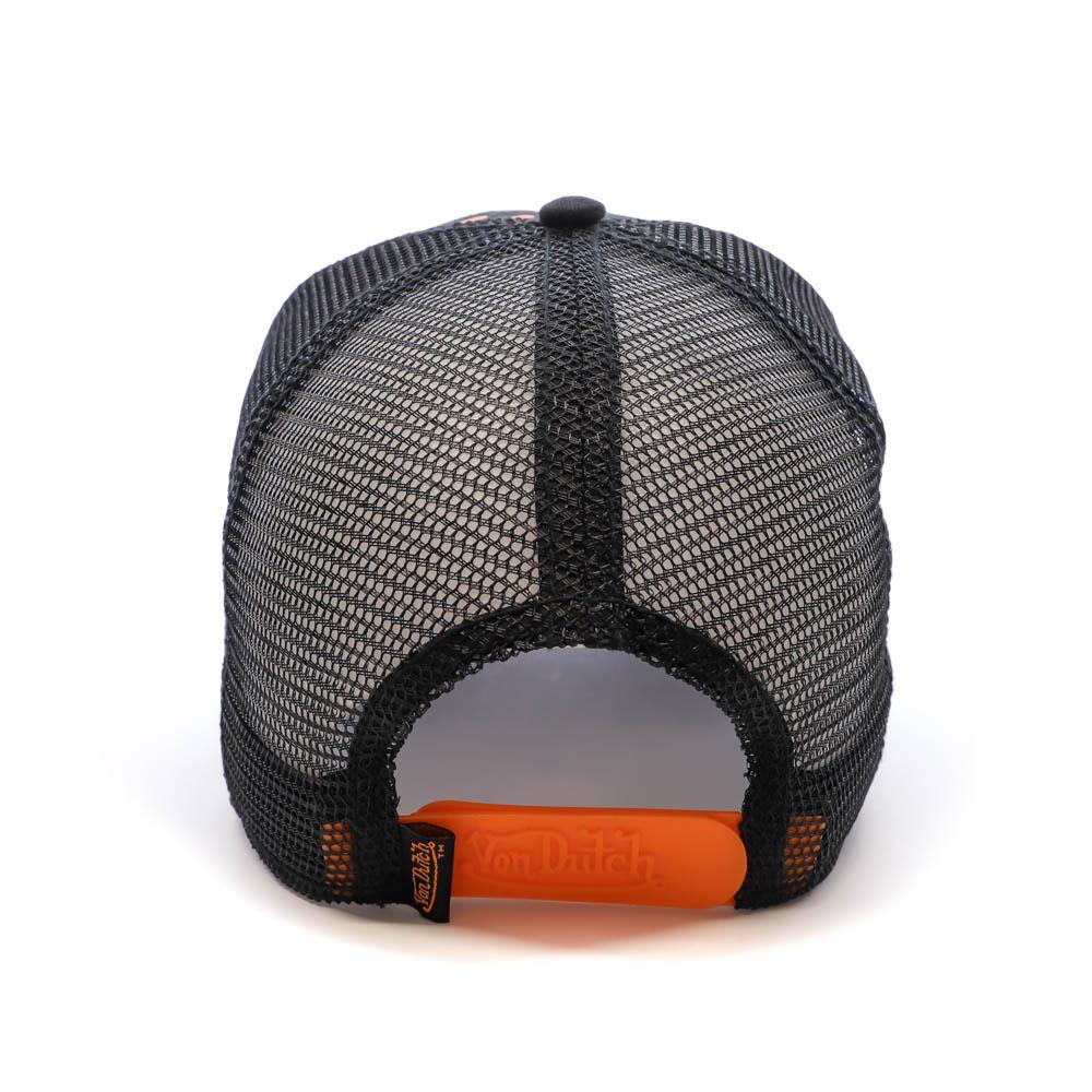 Von Dutch Casquette Noire/Orange Homme Von Dutch 909140
