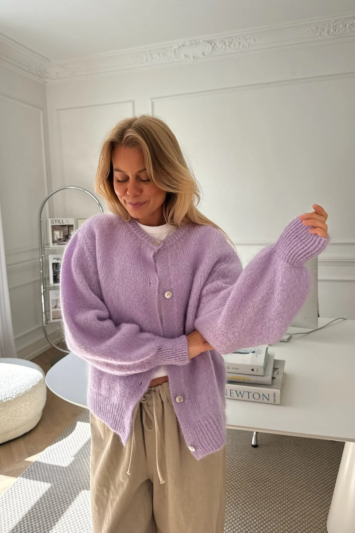 BYIC Idaic Cardigan lp light purple