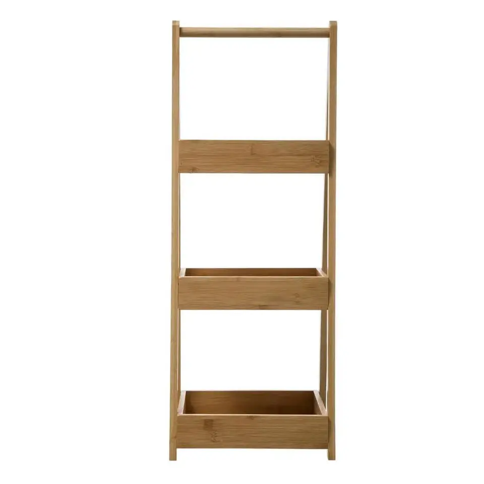 5Five Doucherekje/badkamerrekje - bamboe - 3 lagen - 30 x 78 cm