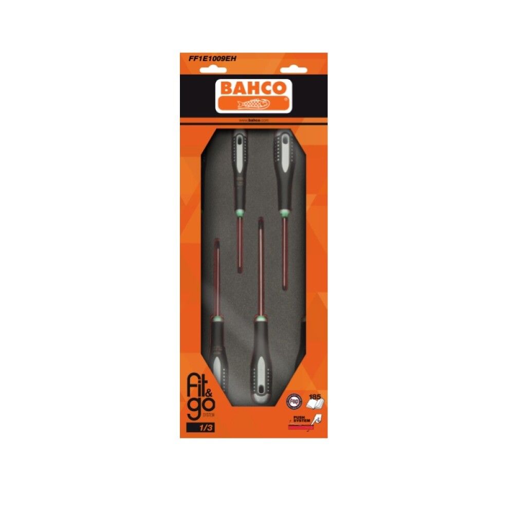 SKRUTREKKERSETT BAHCO FIT&GO 6 DELER