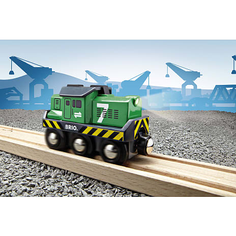 BRIO 33214 Fragtlokomotiv, batteridrevet