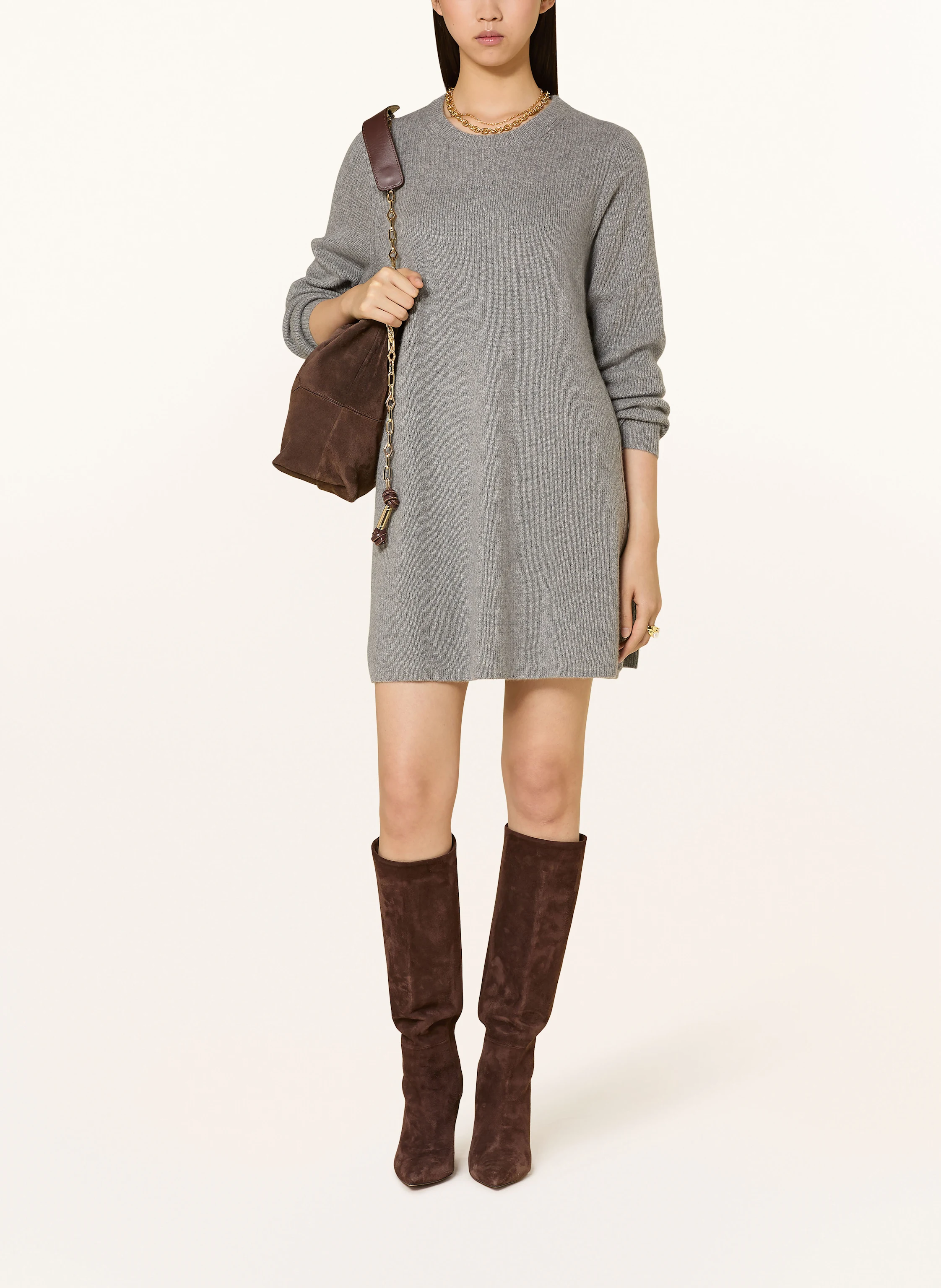 ba&sh Strickkleid CAMINE aus Cashmere