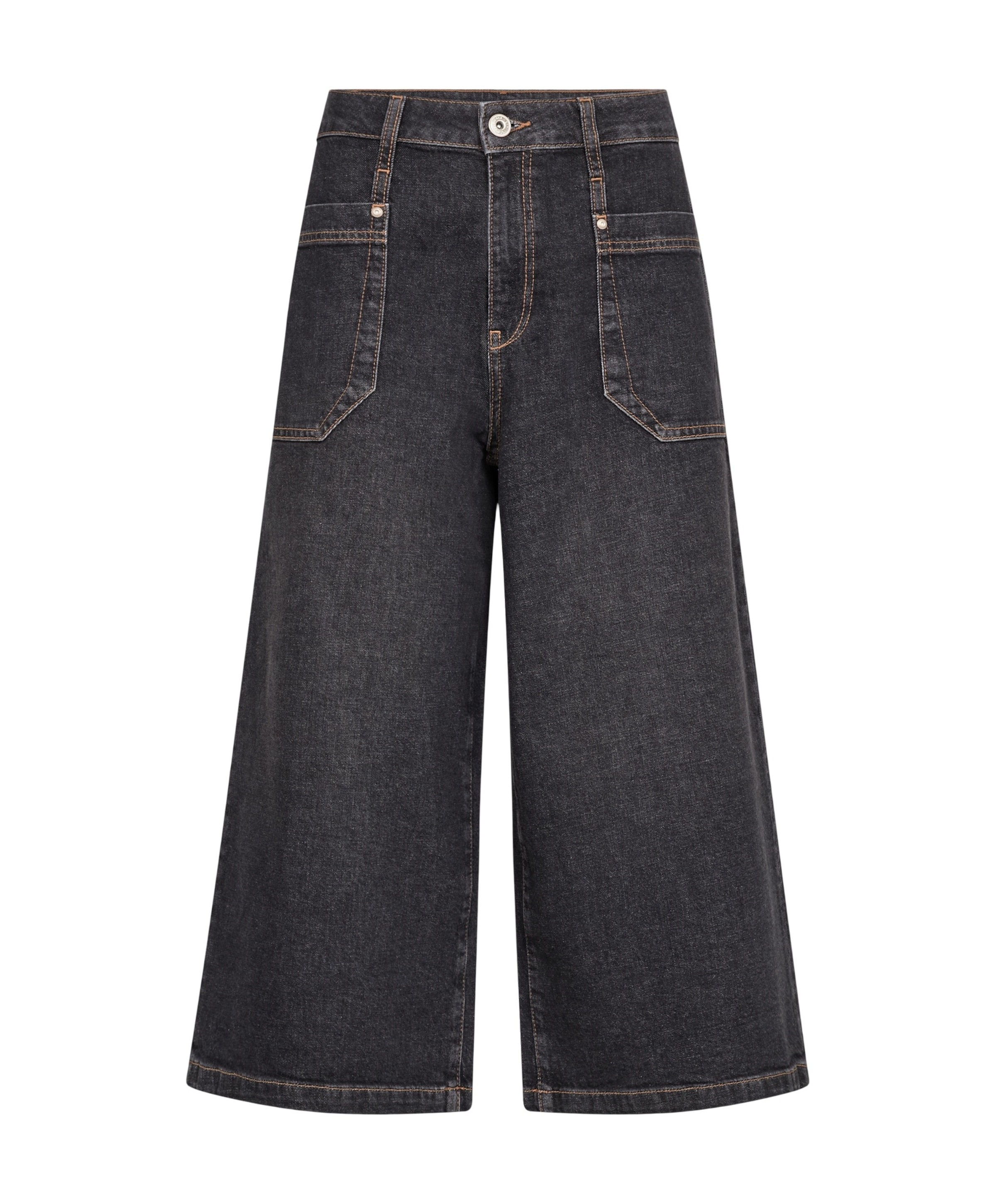 Mos Mosh MMCulotte Juventus dames jeans zwart
