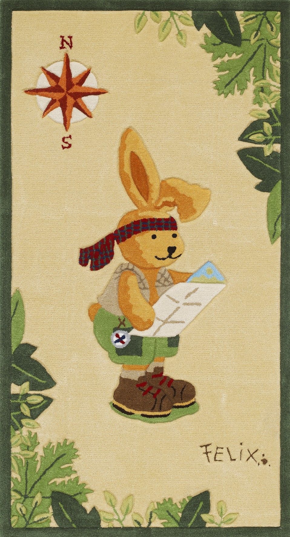 Teppich FELIX DER HASE 80 x 150 cm