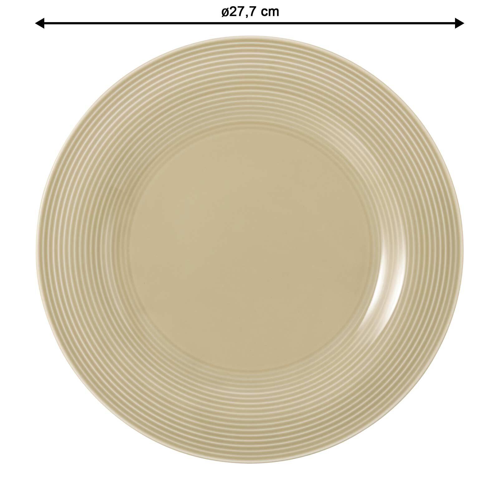 Seltmann Weiden Speiseteller Beat Color Glaze ø 27,7 cm 6er Set