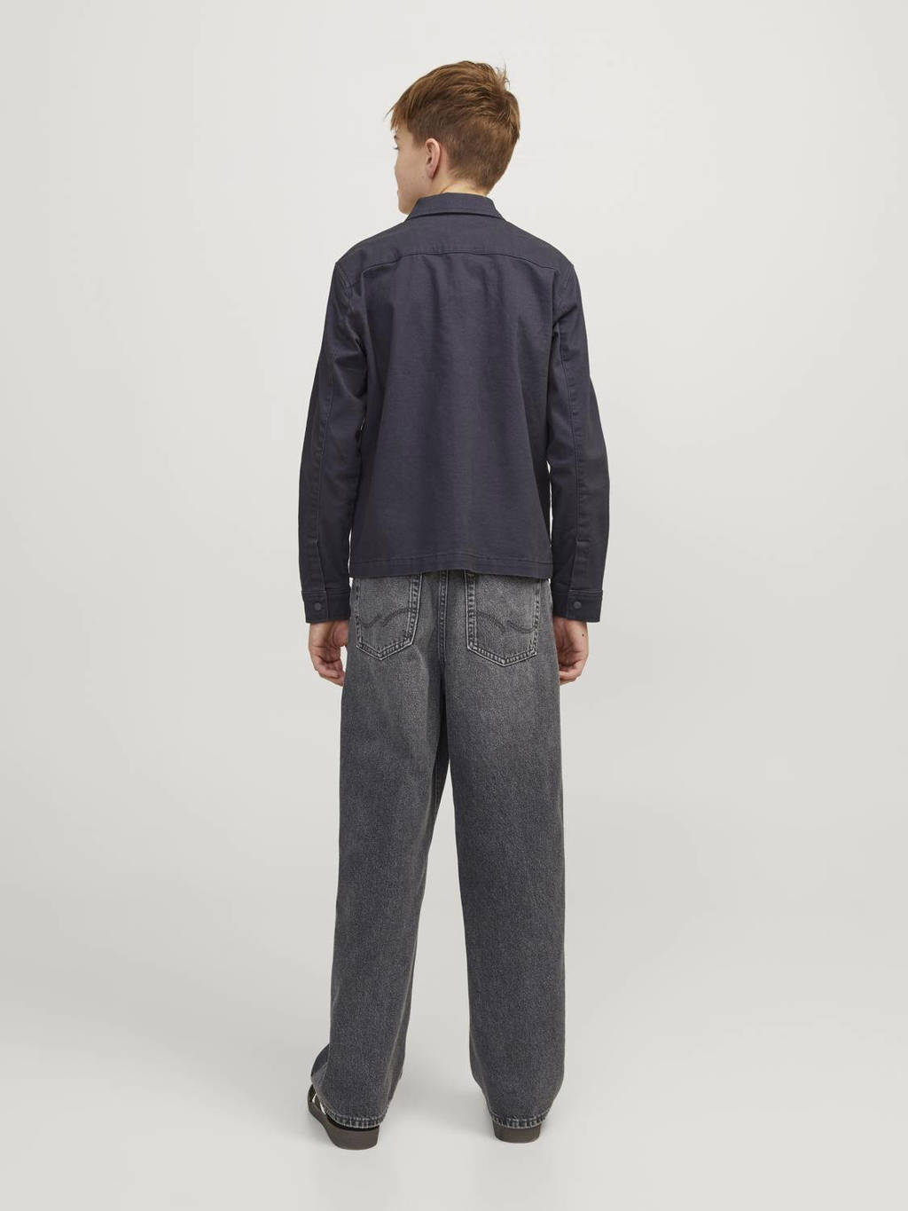 JACK & JONES loose fit jeans JJIALEX JJORIGINAL grey denim