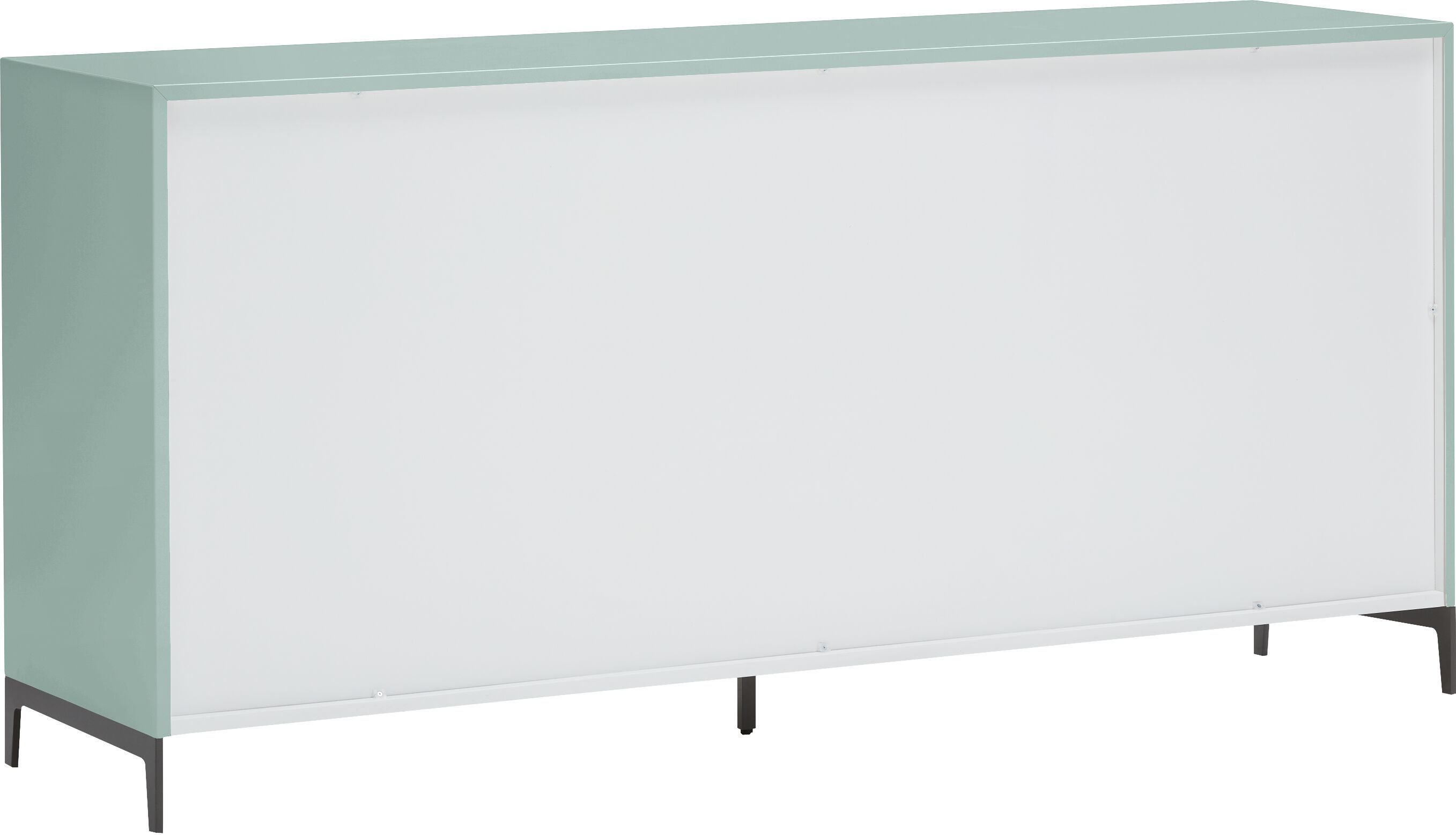 LUX Sideboard - Hellblau / B: 180.0 cm x T: 46.0 cm x H: 86.5 cm