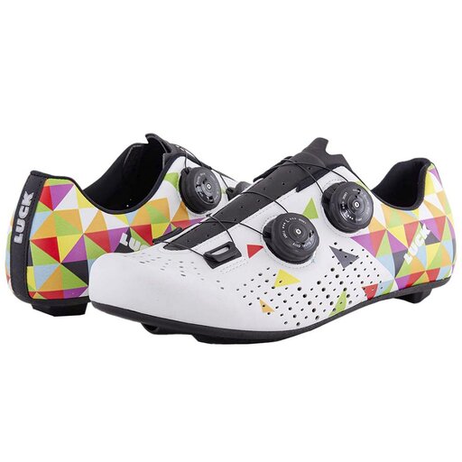 Sapatos de ciclismo de estrada Luck Genius Graffiti