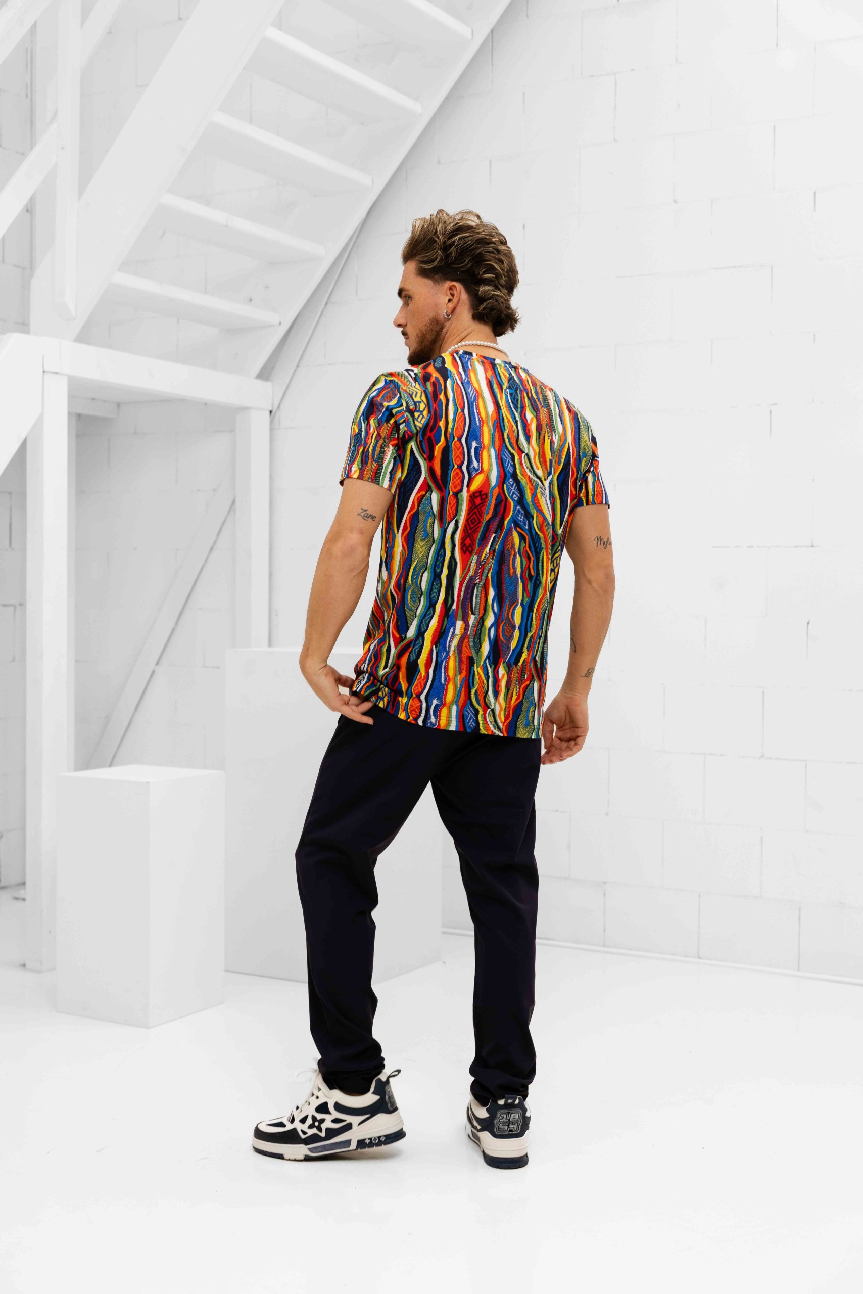 Carlo Colucci C3409 101 T-Shirt Heren