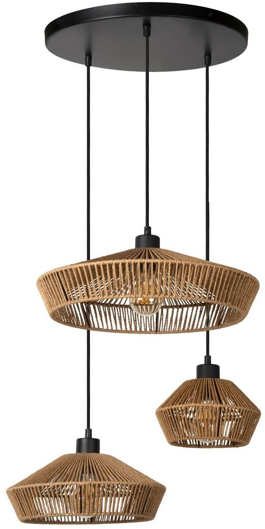Lucide   Yunkai 3-lichts Hanglamp