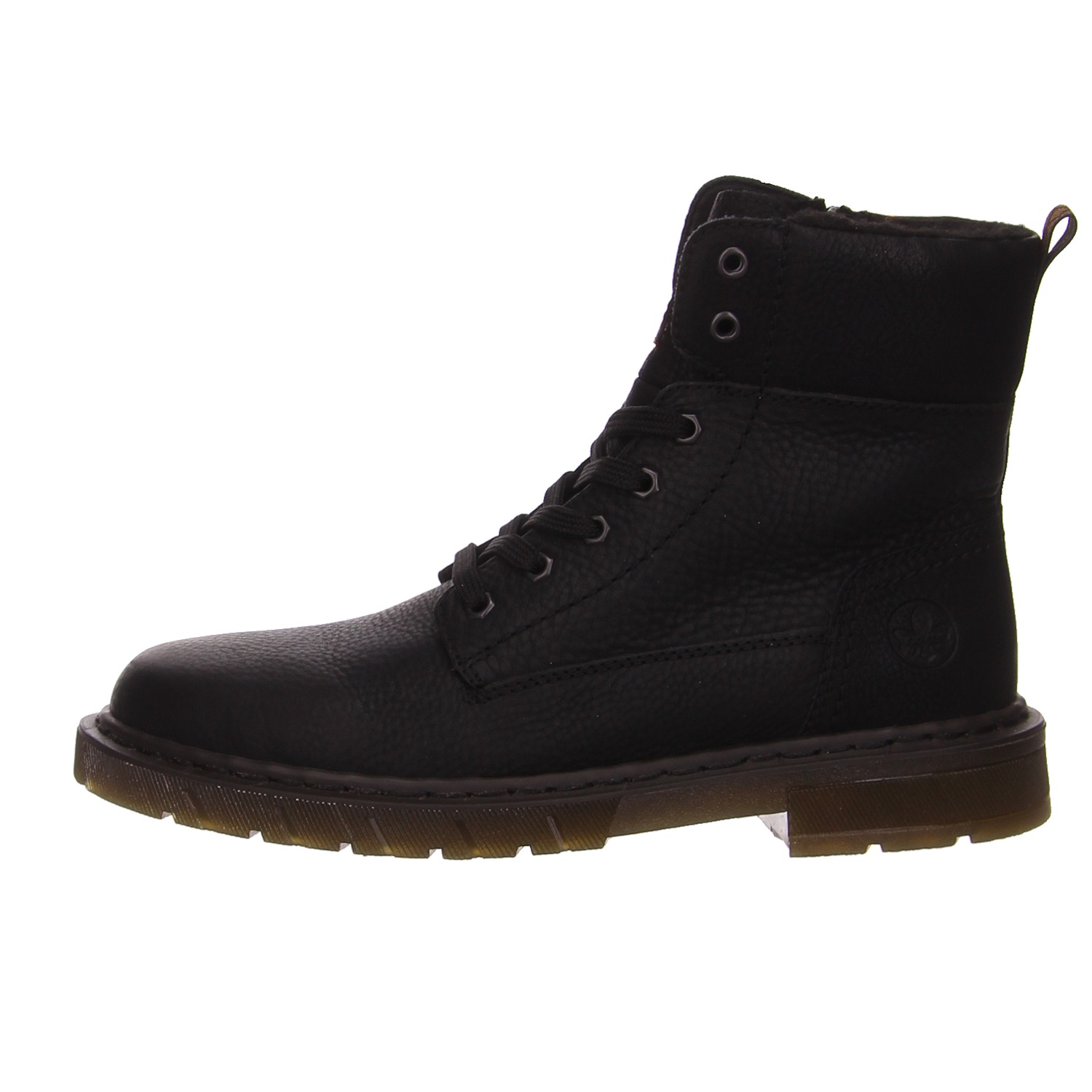 Rieker Schnürboots schwarz schwarz