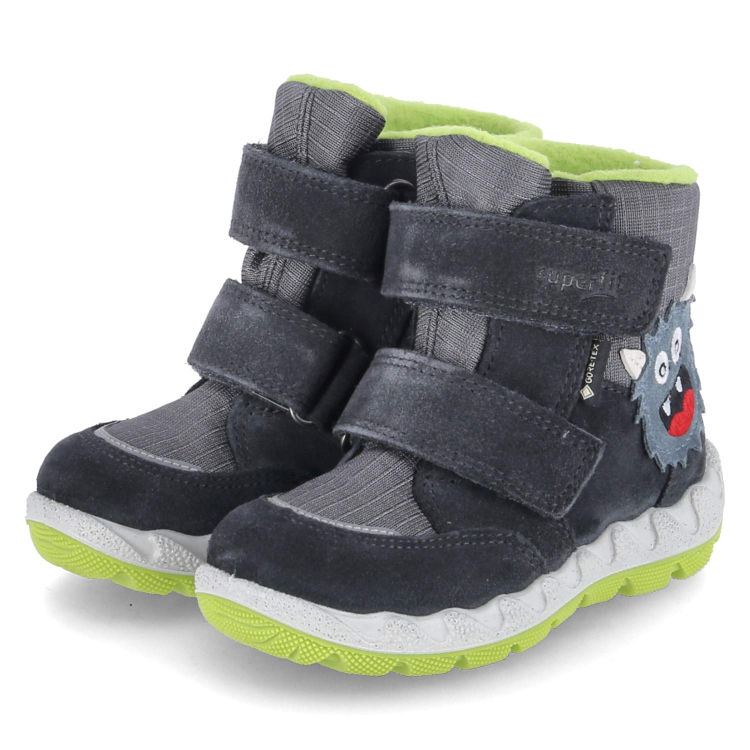 Superfit Winterstiefeletten ICEBIRD - grau/hellgrün