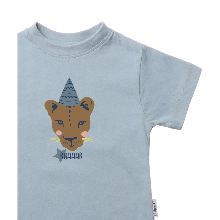 Liliput T-Shirt im 2er Pack Löwe rosa-blau