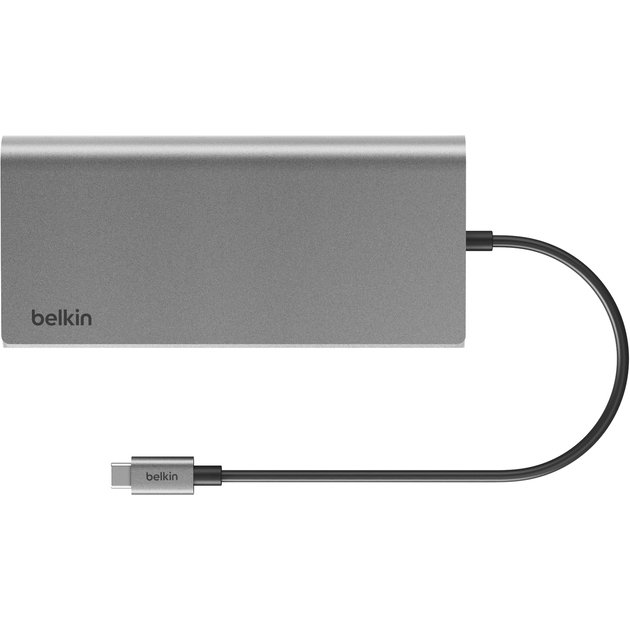 Belkin INC015BTSGY-CZ station d'accueil Avec fil USB 3.2 Gen 1 (3.1 Gen 1) Type-C Aluminium
